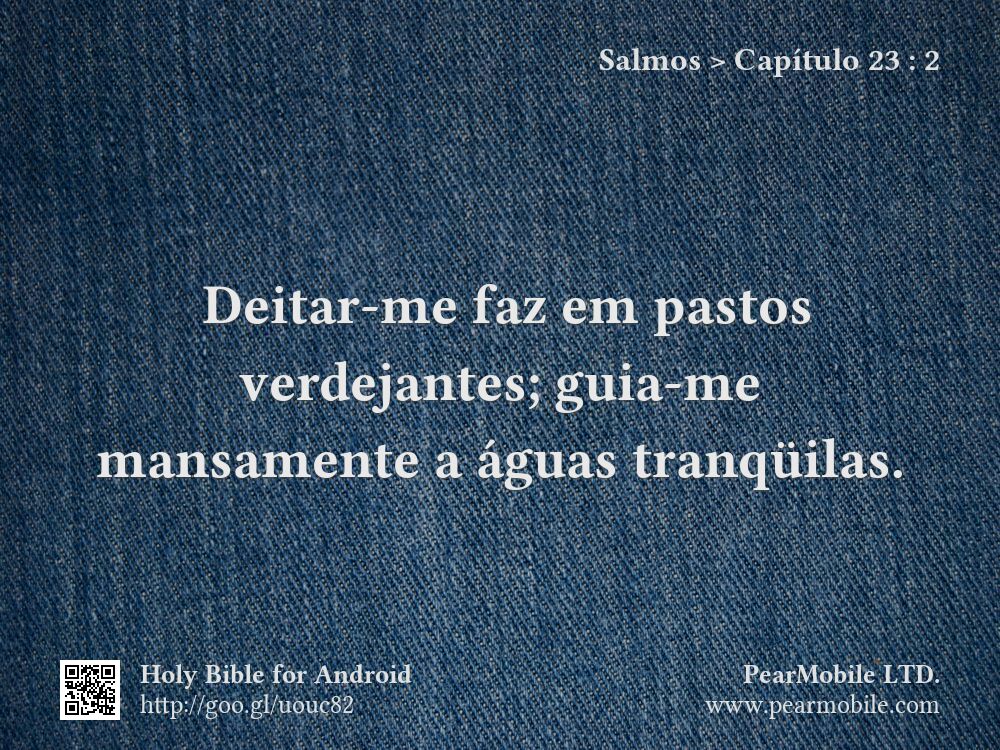 Salmos, Capítulo 23:2